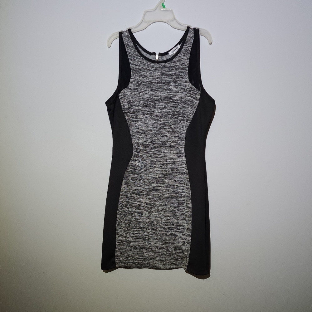 Irreplaceable, XL, Black and gray dress